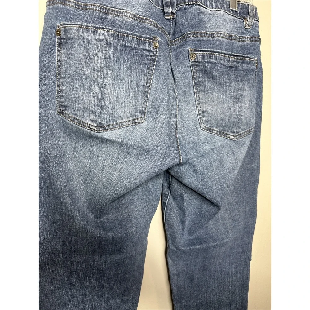 Democracy Ab Technology Size 10 Skinny Jeans Medium Mid Rise Casual - Picture 10 of 14